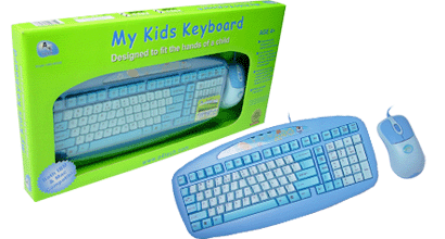 A4 Tech My Kids Mini Keyboard with Optical Mouse