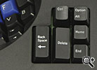 Separate thumb keypads
